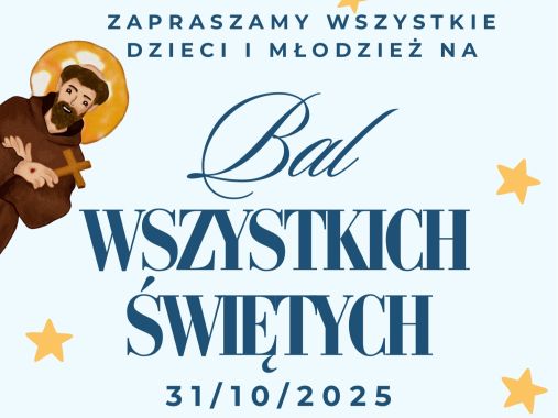 Bal Wszystkich Świętych - zaproszenie